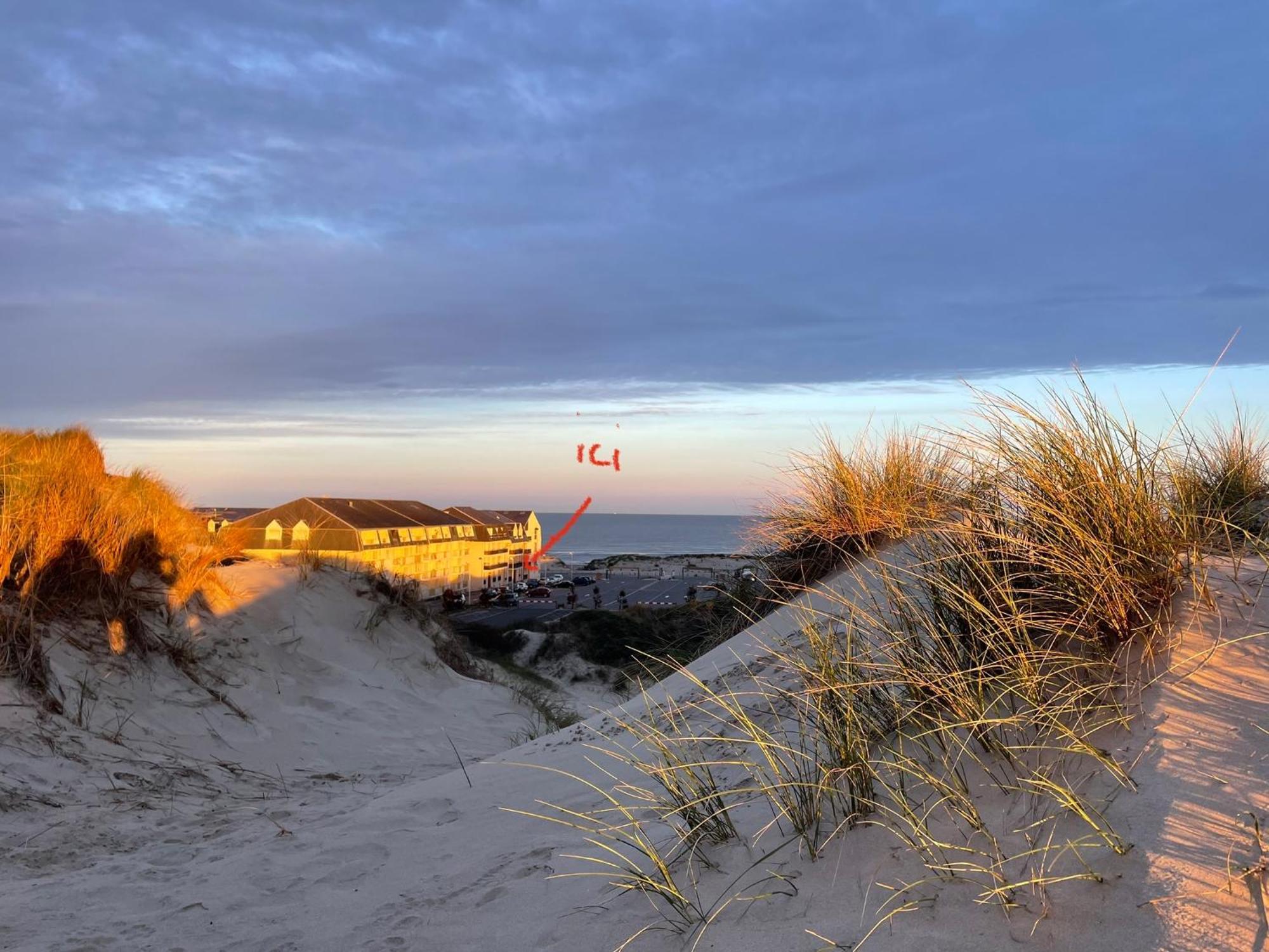 Studio Entre Mer Et Dunes Avec Balcon Vue Laterale Mer 50M Plage Pour 3 Pers Wifi Menage Compris Фор-Маон-Плаж Экстерьер фото